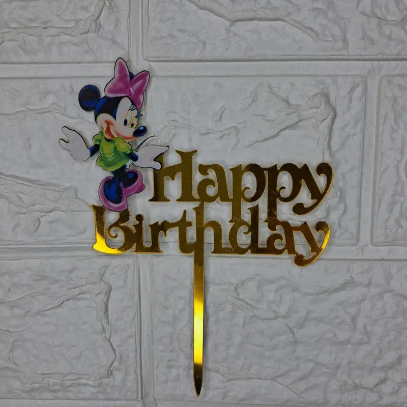 Happy Birthday Theme Topper