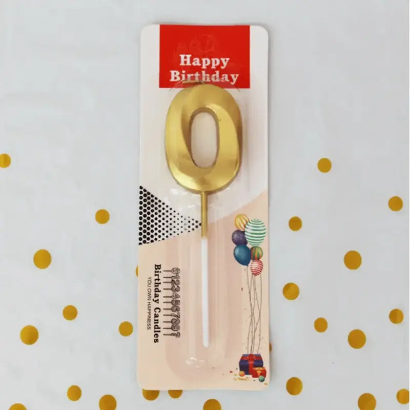 Number Candle Single Pcs ₹12/-