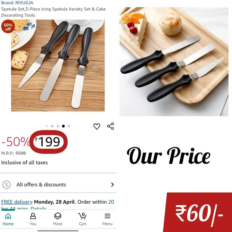 Palette Knife(3Pcs)Set