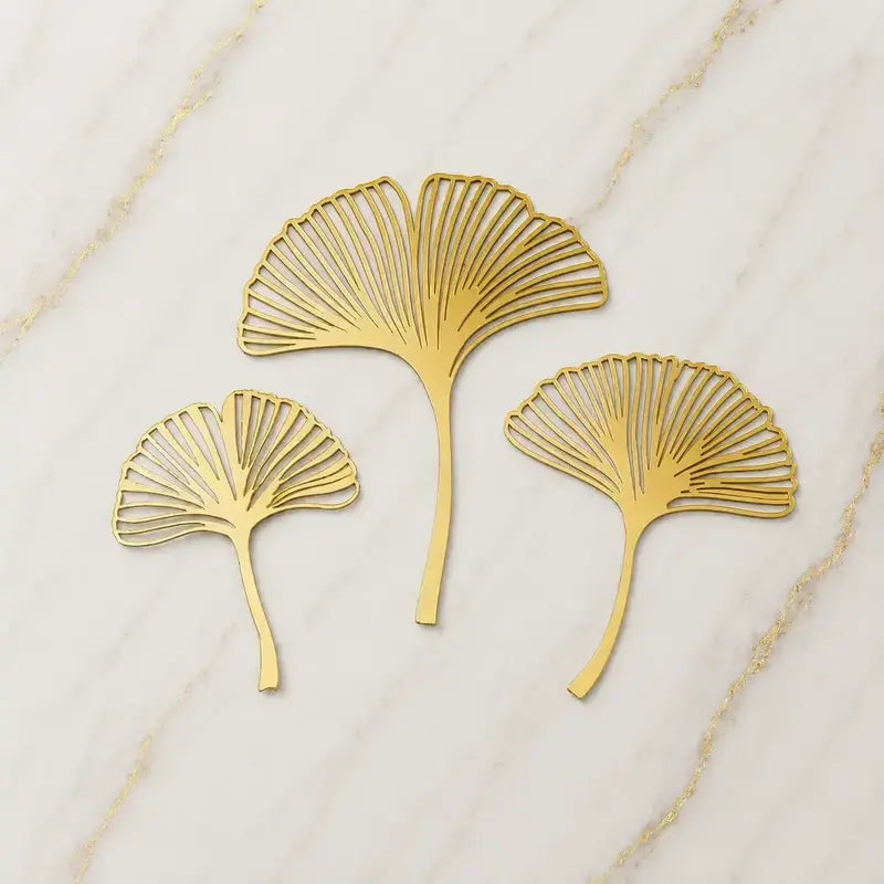 Ginkgo leaves Acrylic Topper(3pcs)Set