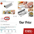 Aluminium Foil(18m)