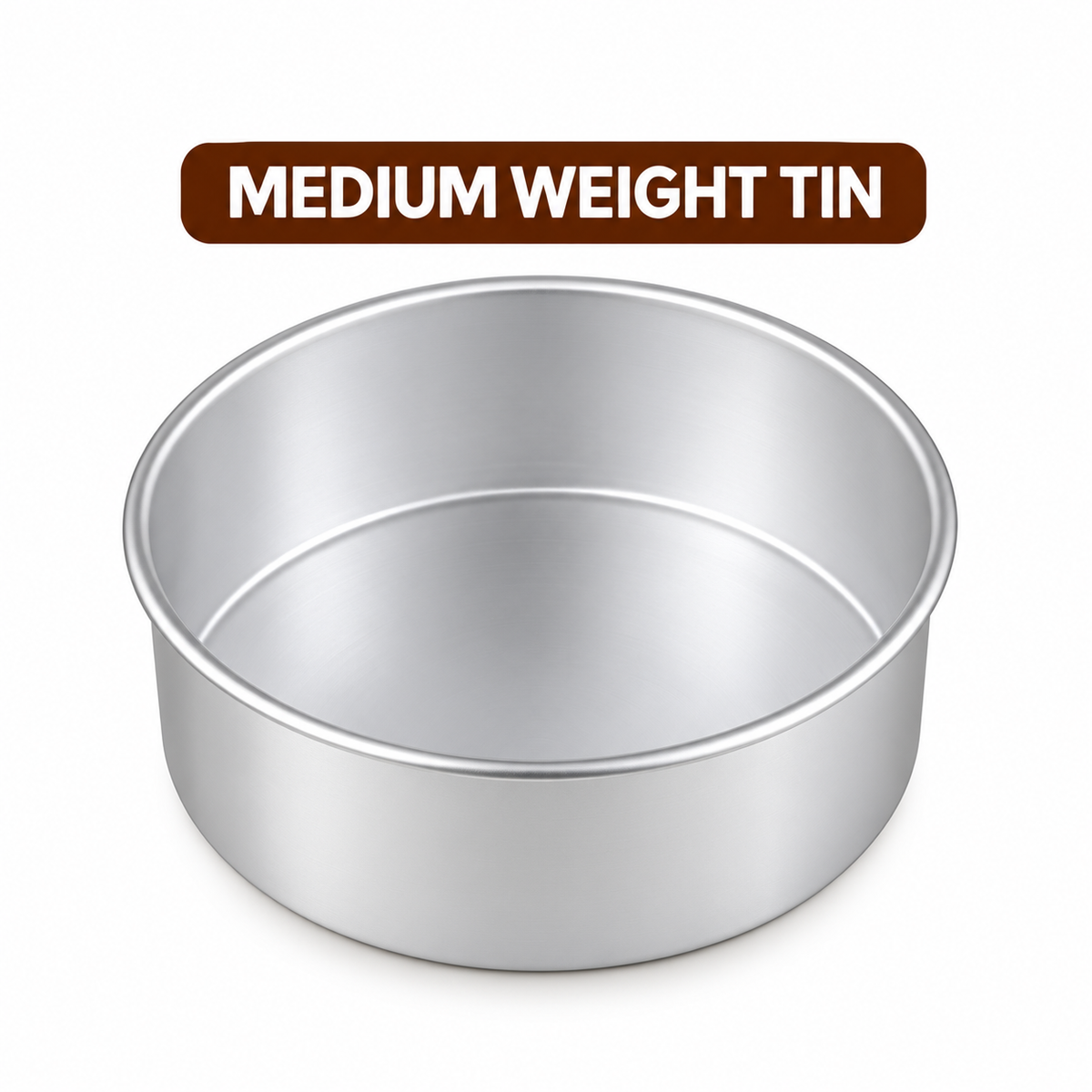 Medium Weight Round Tin