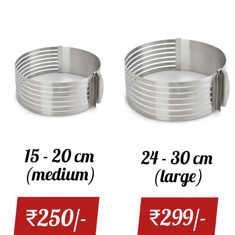 Adjustable Cake Slicer Ring