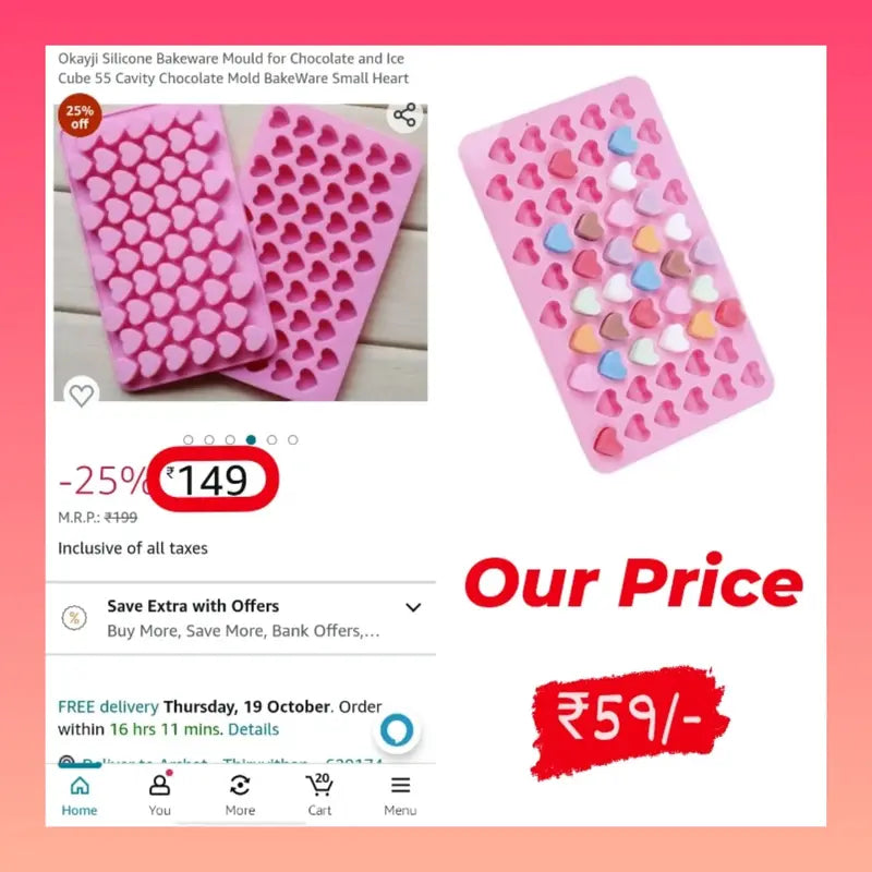 Small Heart Chocolate Mould