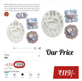 Baby Shower Complete Kit Silicone Mould
