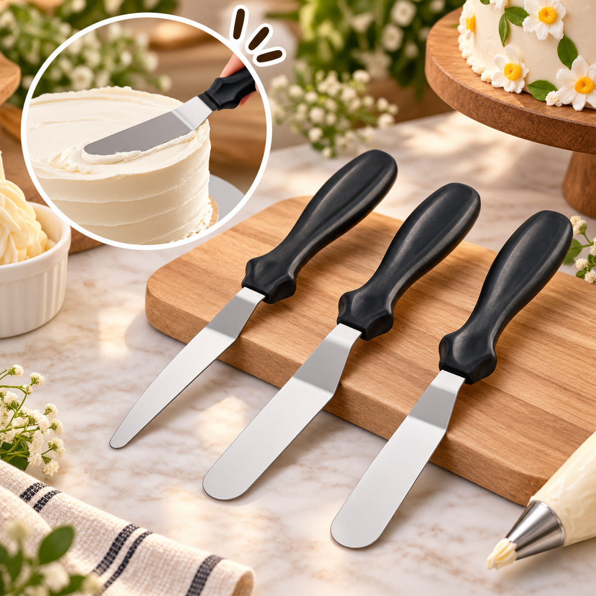 Palette Knife(3Pcs)Set