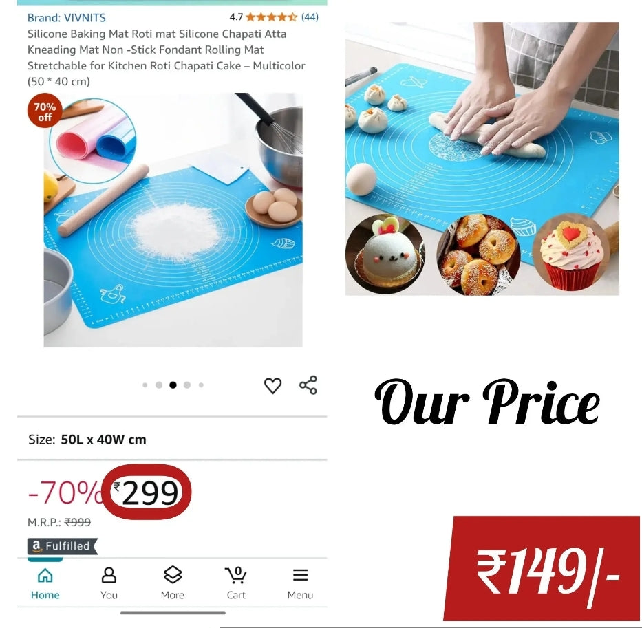 Silicone Fondant Mat
