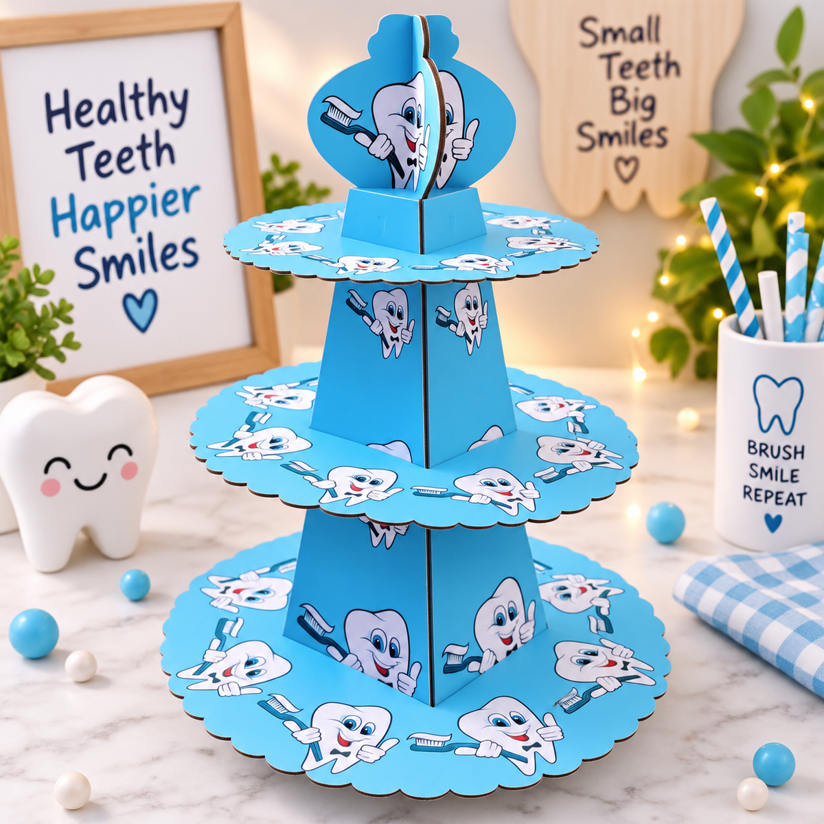 3 Tier Theme Cupcake Stand