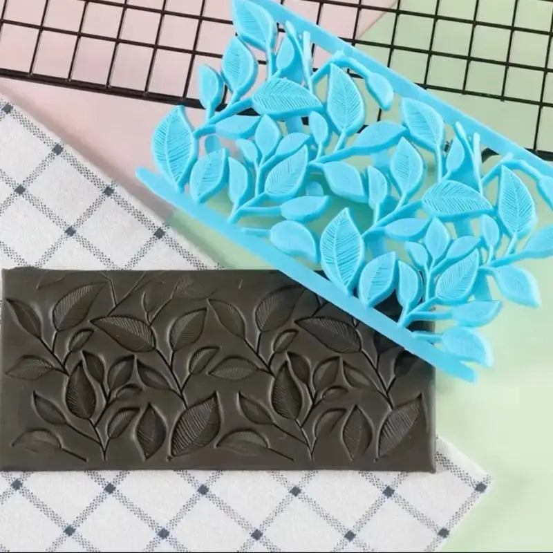 Leaf Fondant Impression