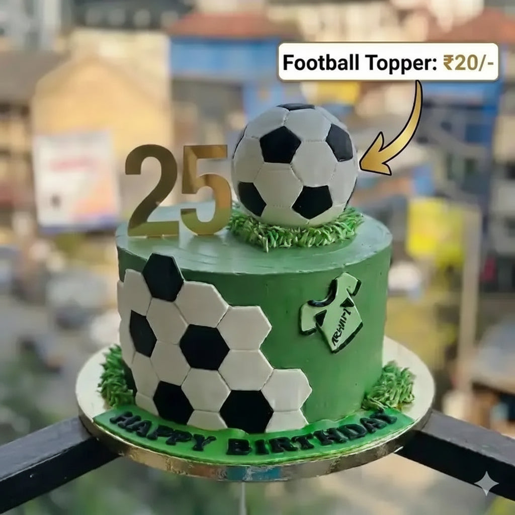 Football Cake Decoration Toy