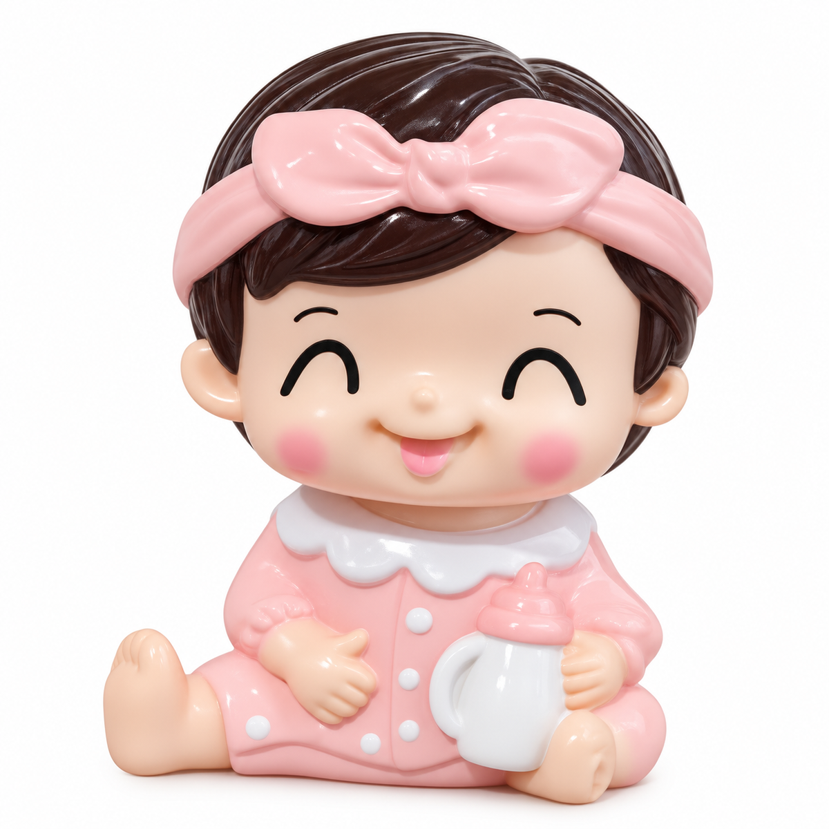 Baby With Feeding Bottle