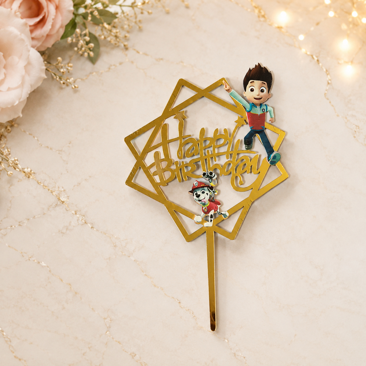 Happy Birthday Theme Topper