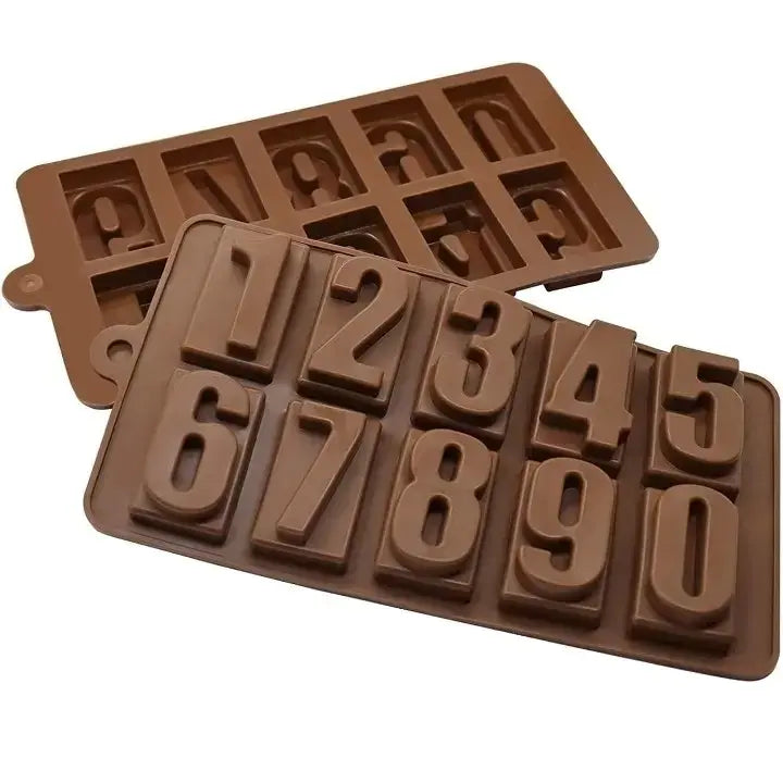 Number Chocolate Mould