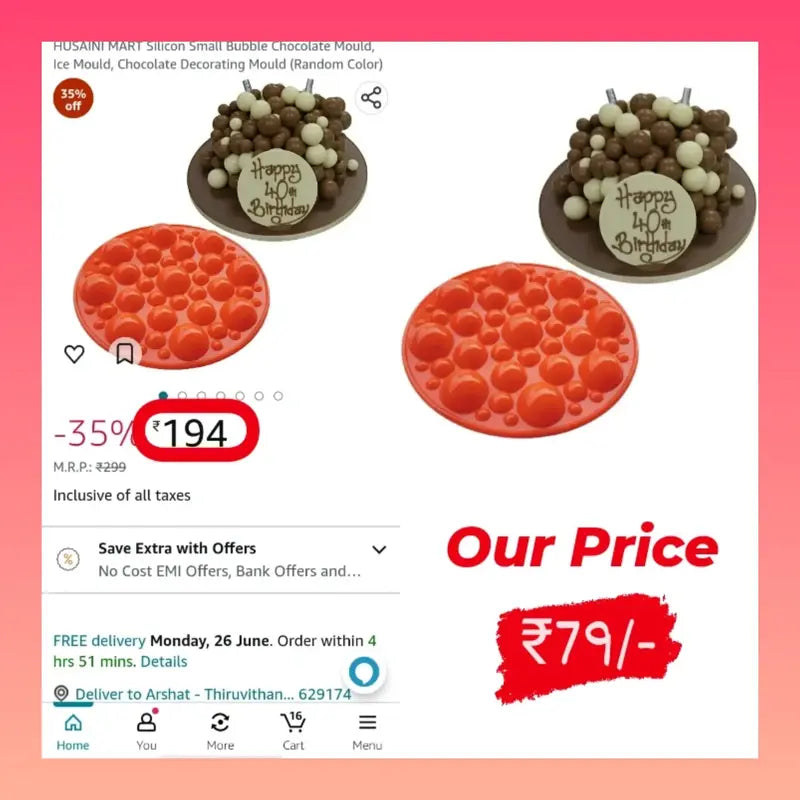 Bubble Chocolate Mould