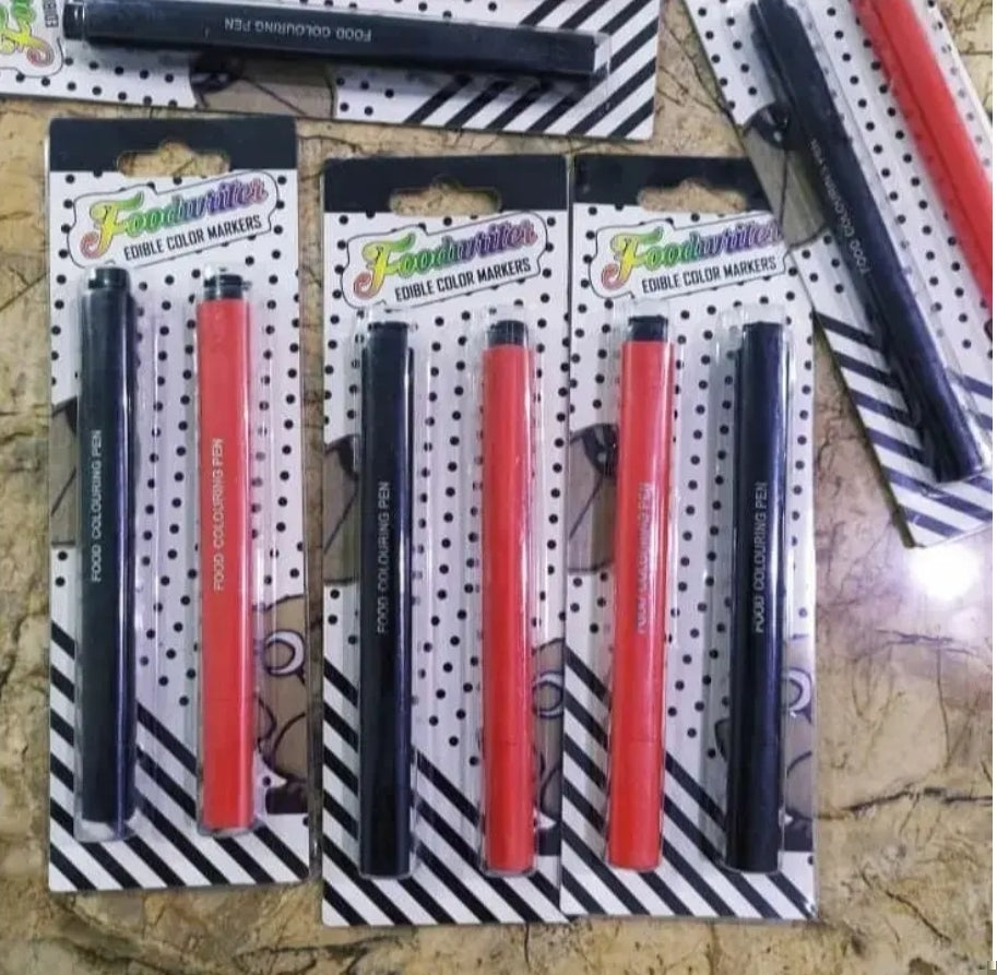 Edible pen 2 pcs Set