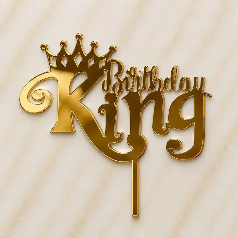 Happy Birthday King Topper