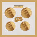 Coin Topper Happy Birthday 2inch(Random Design)