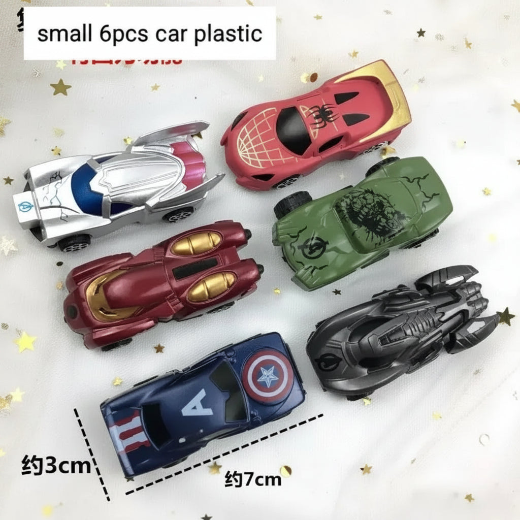 Super Hero car Collection -6pcs