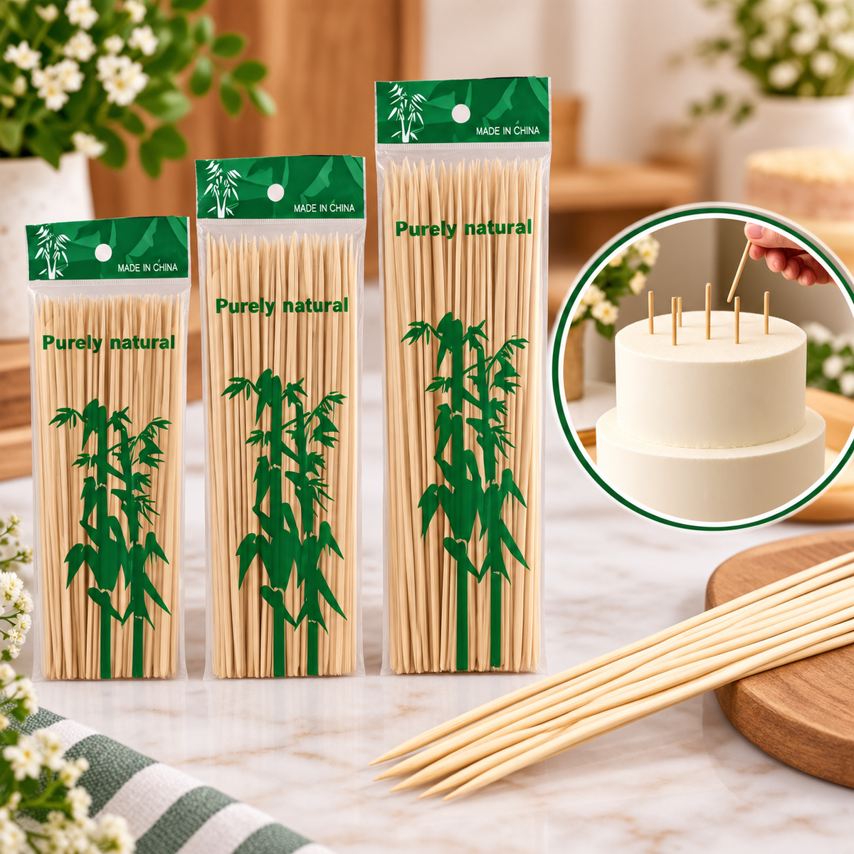 Skewers(50-70pcs approx)
