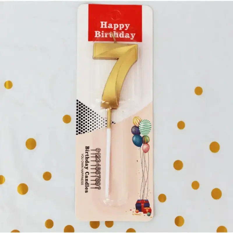 Number Candle Single Pcs ₹12/-