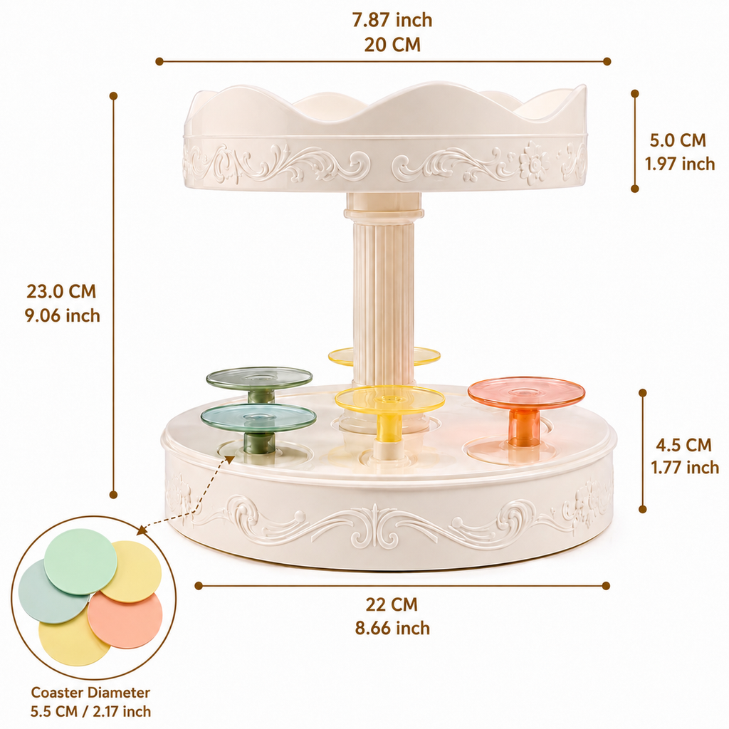 Premium 2Tier Cake Display Stand