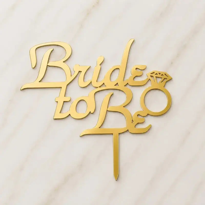 Premium Bride To Be Topper