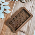 Leaf Model Bar Chocolate Mould