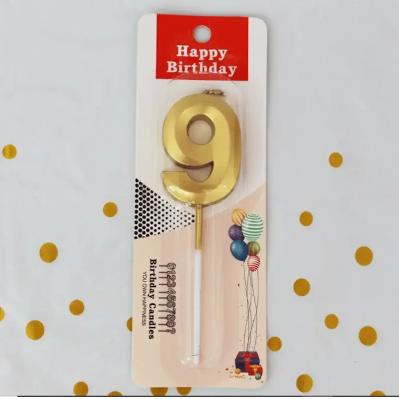 Number Candle Single Pcs ₹12/-